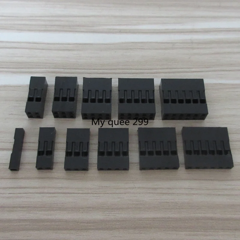 Dupont Head 1/2/3/4/5/6P 2*2/3/4/5/6P пластиковый корпус расстояние между вилкой 2 54 мм бесплатная