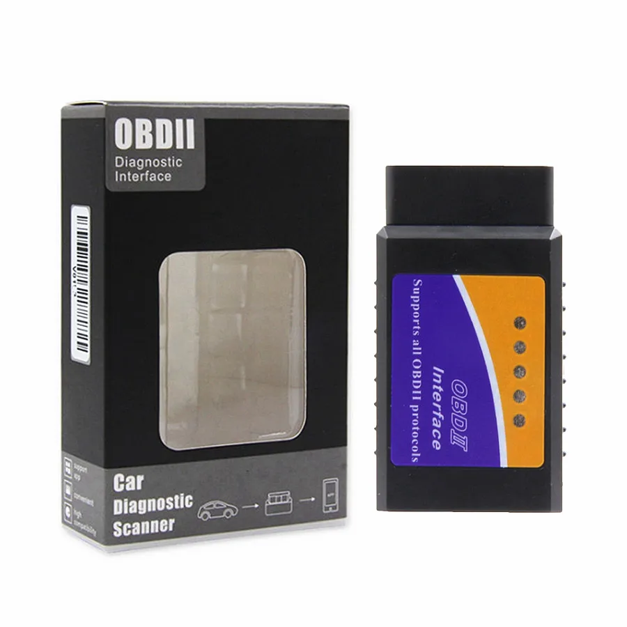 Чип OBDII ELM327 V1.5 Bluetooth PIC18F25K80 работает на дизельных автомобилях аппаратное обеспечение V1.5 программное обеспечение V2.1 для Android/PC ELM 327 V1.5