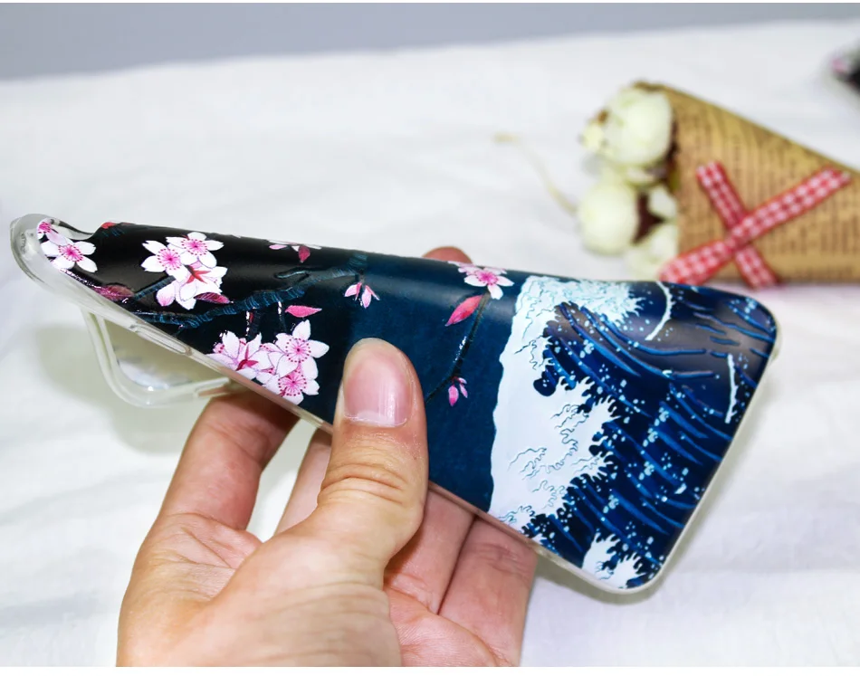 !ACCEZZ Soft Funny Cartoon Protective Back Cover Case For Huawei P9 Mate 89 Honor 78 Case Bumper TPU Painting Shell Funda Capa (20)