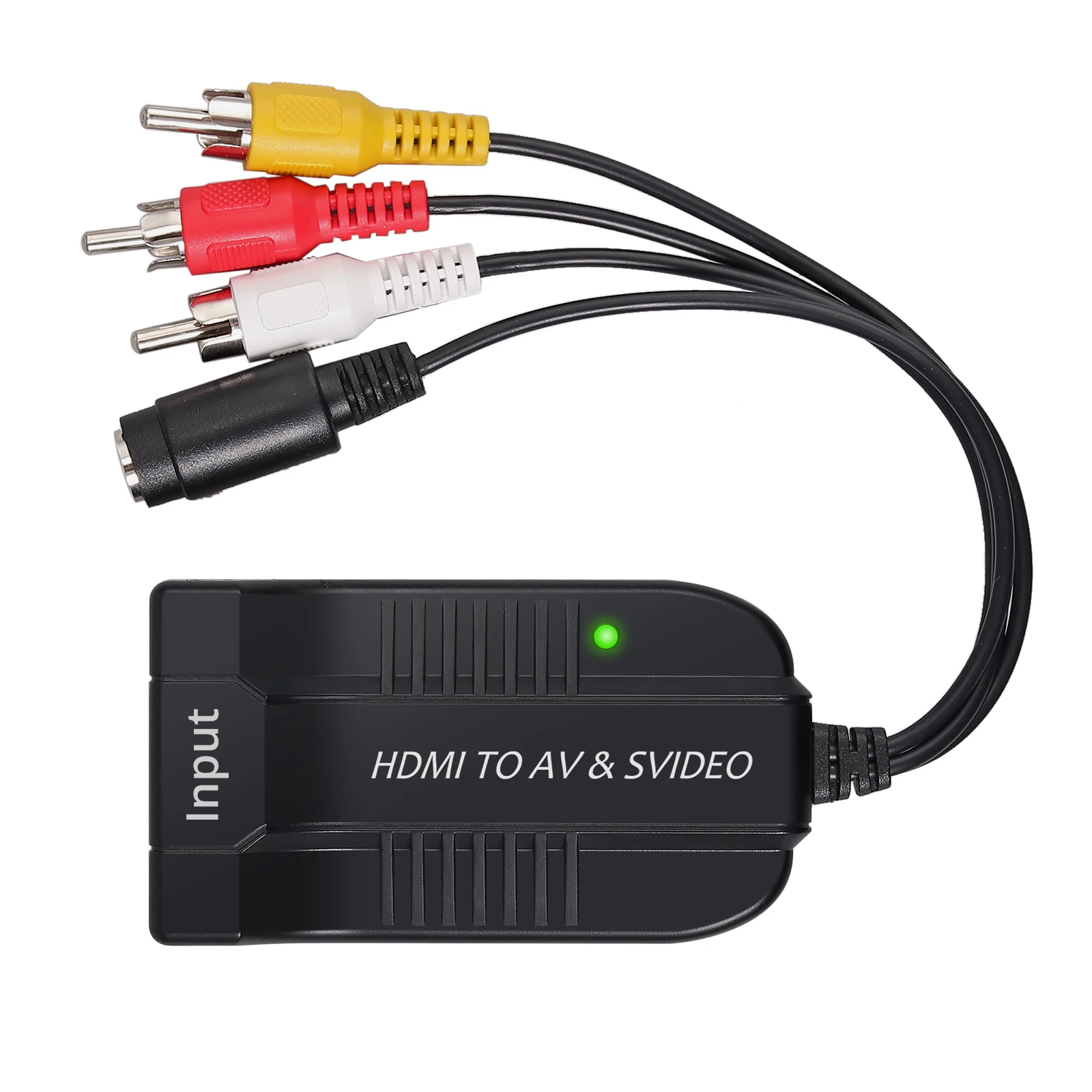 Neoteck HDMI К AV CVBS S видео конвертер адаптер композитный R/L аудио HDMI2AV 1080P с кабелем для