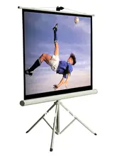 Brightness HD 80″ 4:3 tripod projection wall screen for projector, wedding