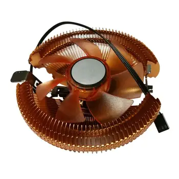 

High Quality CPU Cooling Fans With Blue LED Light, Hydraulic Bearing Silent PC Air Cooler Fan For AMD And For Intel Wholesale