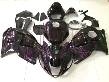 

Fairings GSX-R1300 1997 - 2007 Black purple Fairing GSXR 1300 97 98 Plastic Fairings GSXR 1300 2000 no paint