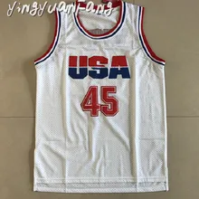 Дональд Трамп 45 США баскетбольная майка памятная Серия белая дешевая майка без рукавов