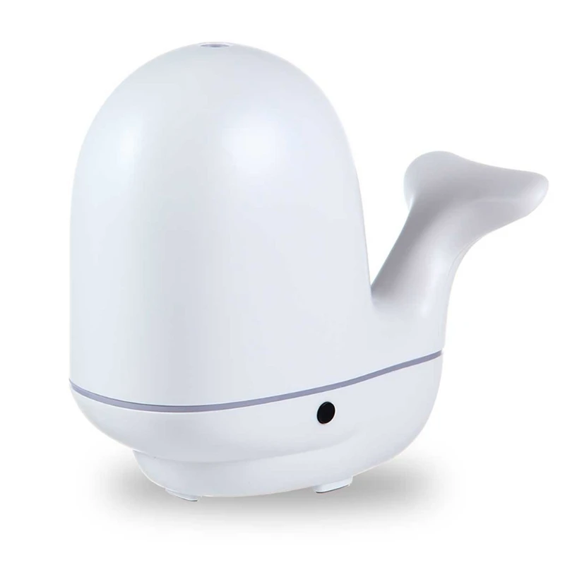 

Creative Pat Light Whale Air Humidifier Ultrasonic Aroma Essential Oil Diffuser Mist Maker Aromatherapy For Home Baby Room Us