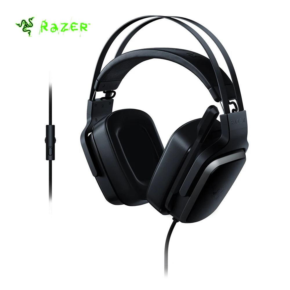 

Razer Tiamat 2.2 V2 Analog Gaming Headset 7.1 Virtual Surround Sound with Microphone 4 x 50 mm drivers Gaming Headphone