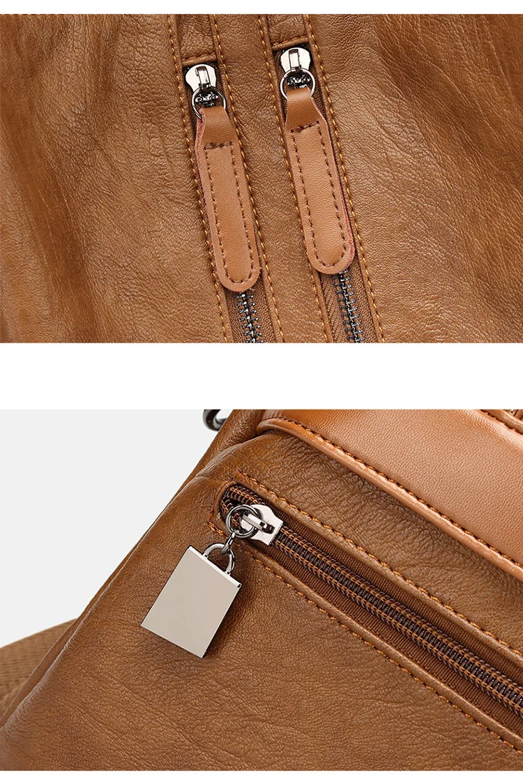 Женский рюкзак из натуральной коровьей кожи, модные женские рюкзаки Mochila, женские повседневные винтажные Рюкзаки большой вместимости в консервативном стиле