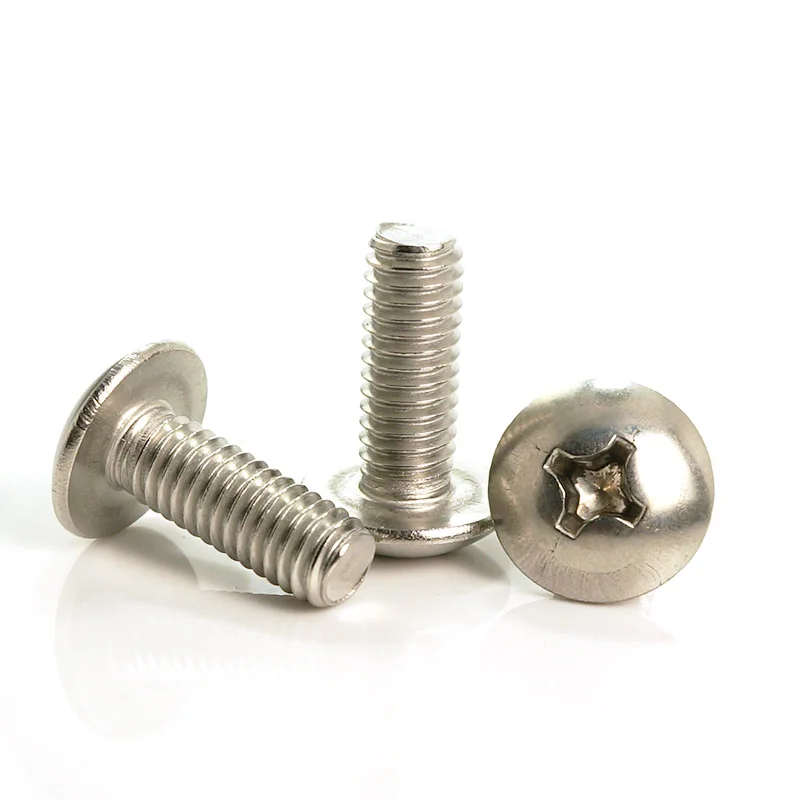 

M3 50pcs Crosss recessed mushroom screws 304 stainless steel Truss screw phillips screws