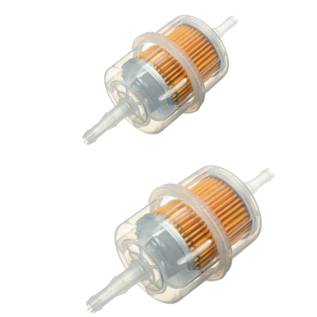  Universal Motorcycle Car Inline Fuel Petrol Filter Large Universal Fit 6mm 8mm Pipes Motorcycle Accessories Oil Filt