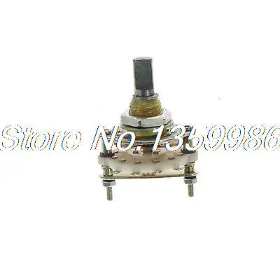 

(1)1 contact 11 position 1 Deck Wave-band Rotary Switch Ceramic Rotate 10 times