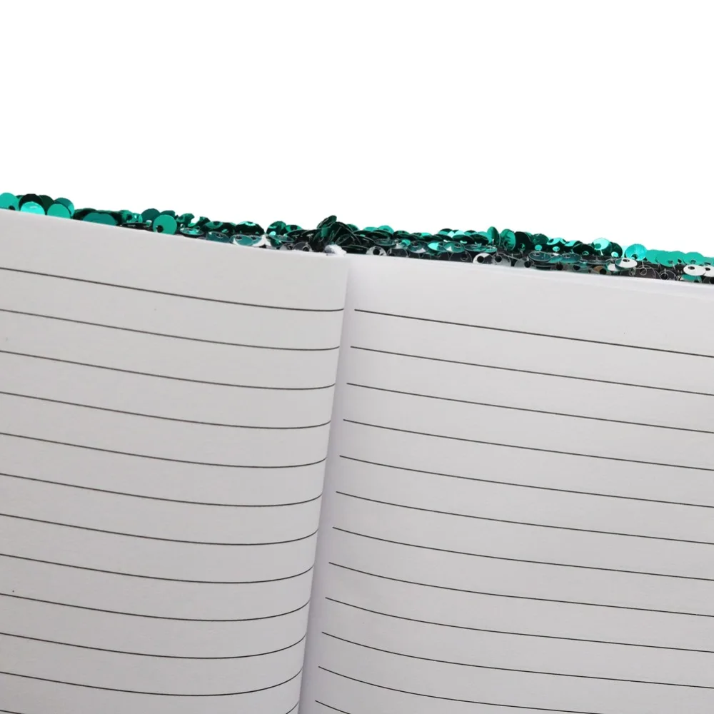 Mermaid Diary Notes Double-sided Sequins Notebook Gift Office Supplies Student Stationery New Brand 1 Pc