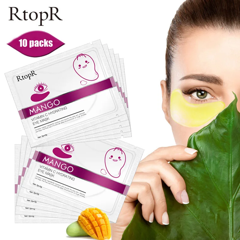 2018 5/10/20 Pack Vitamin C Eye Mask Patches Anti Aging Wrinkle Remove