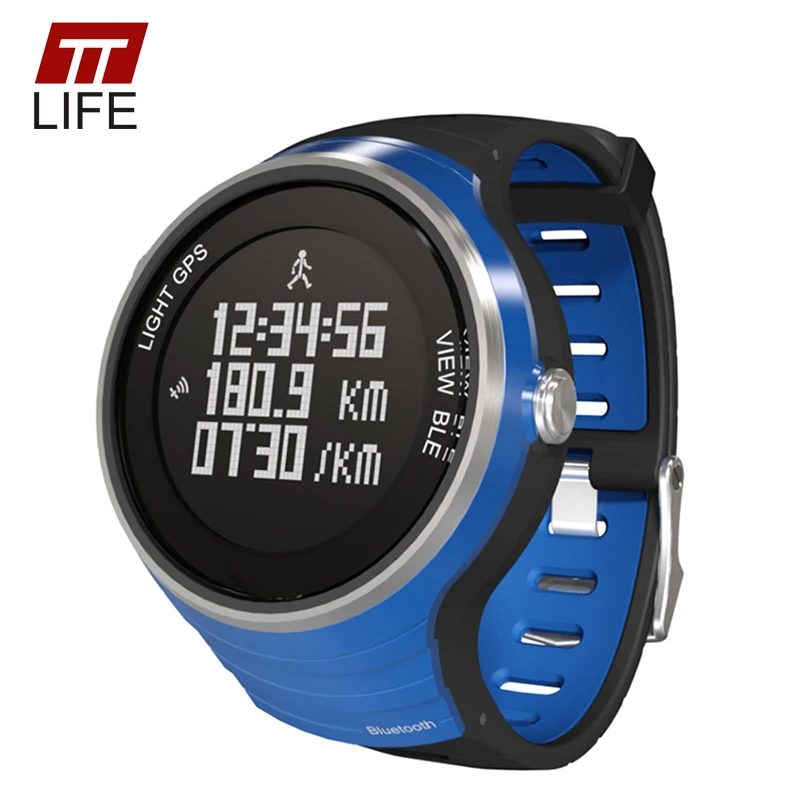 TTLIFE Brand Outdoor Sports Smart Watches Digital GPS Running Female Multifunctional 5ATM Waterproof Sport Watch for Women 2016