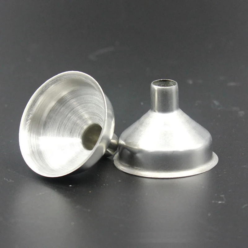 2pcs/lot Stainless Steel Wine Funnel Hip Flask Small Funnel in Hip
