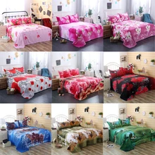Cover-Set Bedding-Sheet Peacock 3D for Single Double Twin-King Home-Textile Hot-Sale