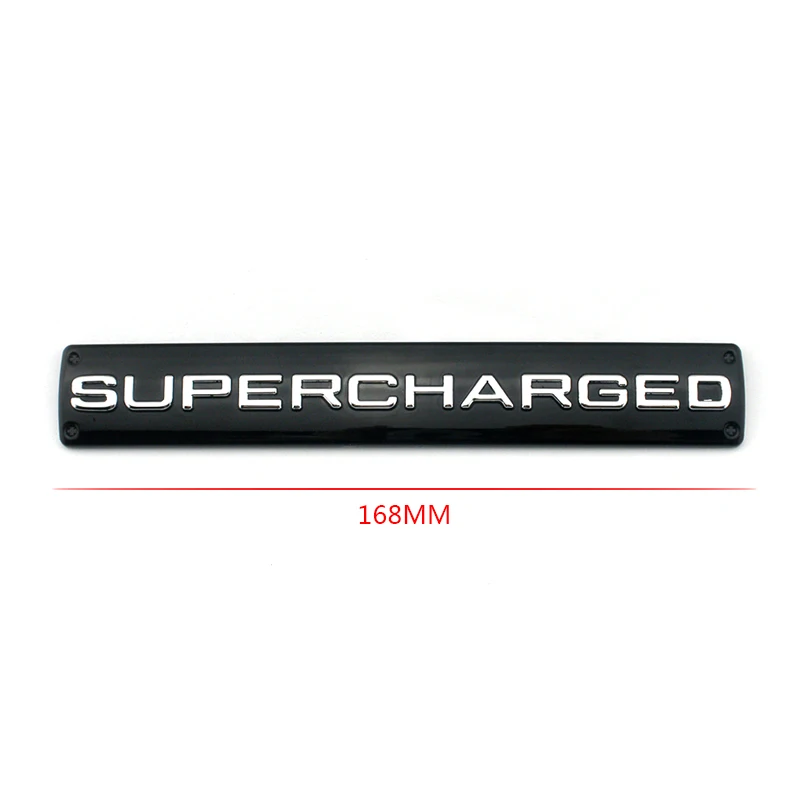 OEM GENUINE LAND ROVER RANGE ROVER SPORT "SUPERCHARGED" BADGE LOGO EMBLEM DECAL OEM GENUINE LAND ROVER RANGE ROVER SPORT "SUPERCHARGED" BADGE LOGO EMBLEM DECAL