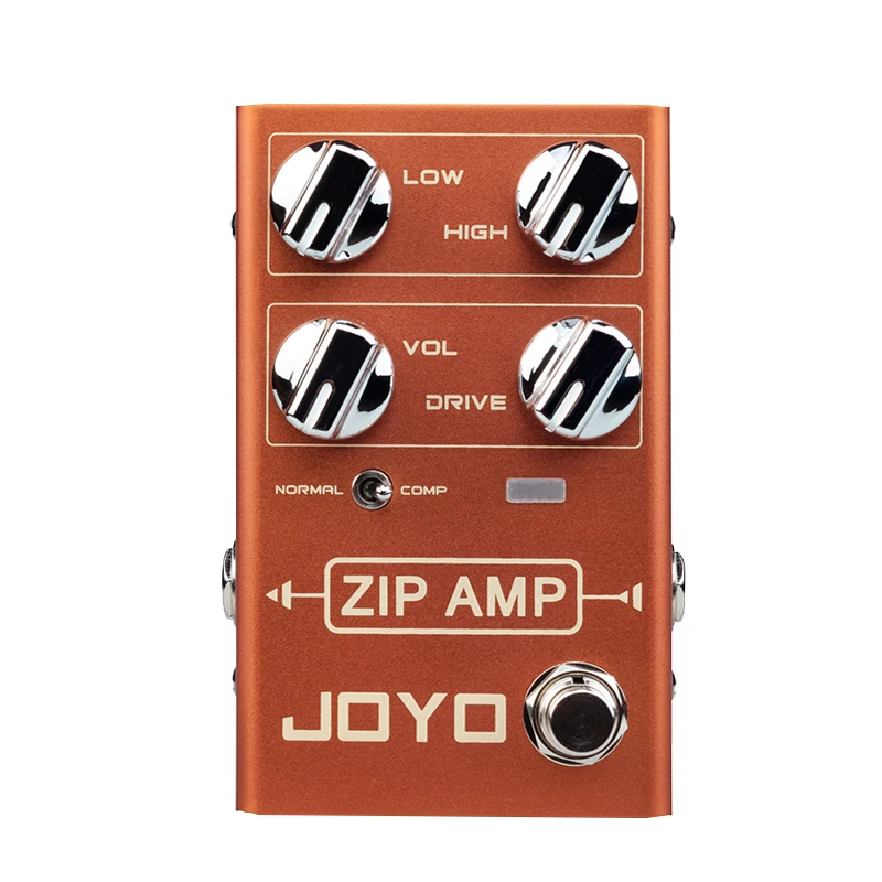

JOYO R-04 ZIP AMP Overdrive Electric Guitar Effect Pedal Strong Compression Gain Distortion Rock Monoblock Effects Processor