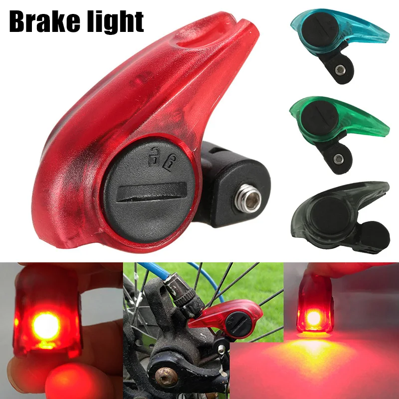 

1pcs Bicycle Brake Caution Light Mini High Brightness LED Red Lamp Beads Waterproof ASD88