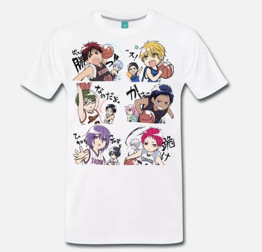 

T-SHIRT KUROKO NO BASKET ANIME MANGA FUMETTO COMIC FUNNY 2 S-M-L-XL-2XL-3XL