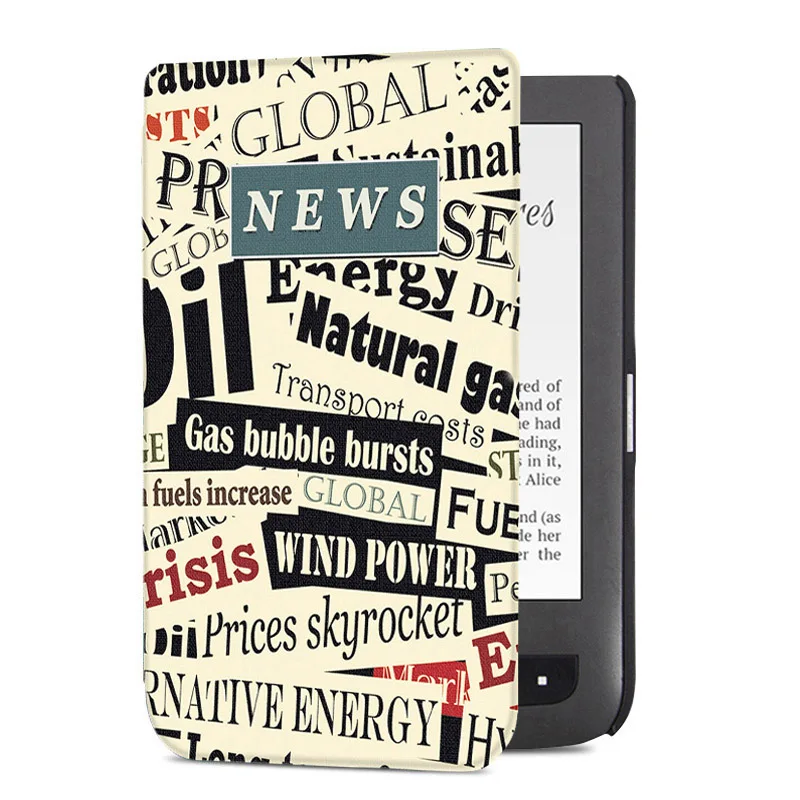 Aroita магнитные окрашенный чехол для карманной книги 626/624/625/614/626 Плюс/640 и карманной книги сенсорные Lux2/3 и Basic2/3 электронная книга