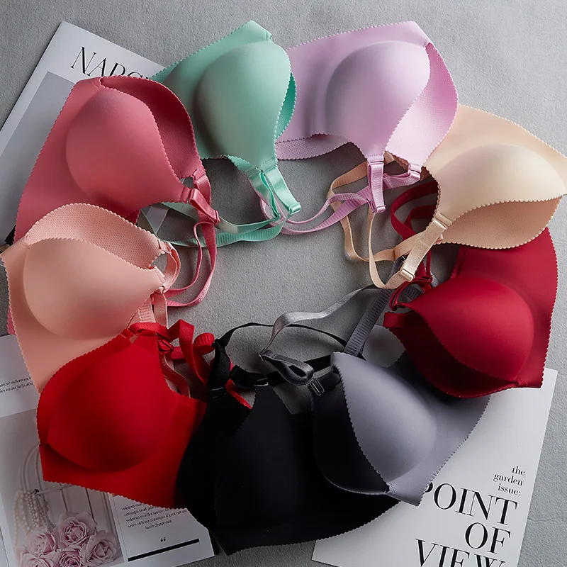 Jerrinut Bras For Women Sexy Seamless Underwear Push Up Bra Wire Free Plus Size Women Bra Bralette Cotton Female Underwear 0113