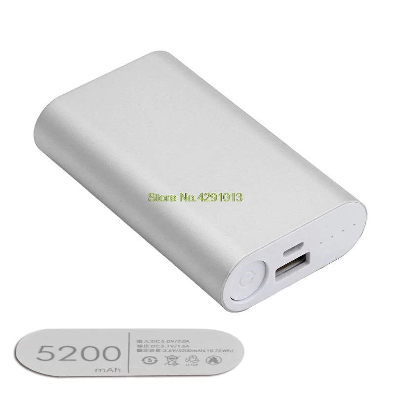 

5200mAh 5V USB Power Bank Case Kit 2x18650 Battery Charger DIY Box For Phone GPS Drop Shipping Support