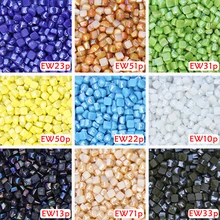 100 грамм/310 шт, 5,8 мм мини квадратной формы рециркуляции стеклянная мозаика tesserae, свободная Мозаика Искусство хобби материалы для рукоделия, DIY аксессуары