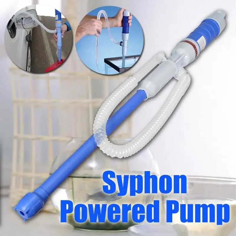 

Electric Battery Syphon Pump Liquid Transfer Siphon Pump Fish Tank Battery Power Aquarium Fuel Battery Power Transfer Tool Home