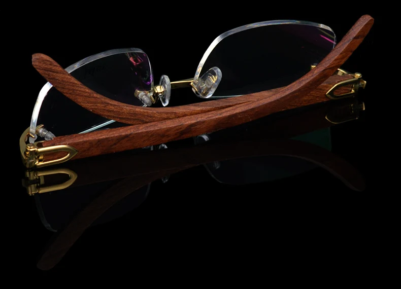 HDCRAFTER без оправы Цвета: золотистый, очки с оправой Для мужчин светильник Вес оптический без оправы для очков Очки для близорукости очки