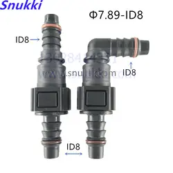 7.89mm-ID8 SAE 5/16 фитинги для топливной трубы авто Топливопровод быстрый разъем пластиковые бензин Женский Мужской Разъем 5 компл. много