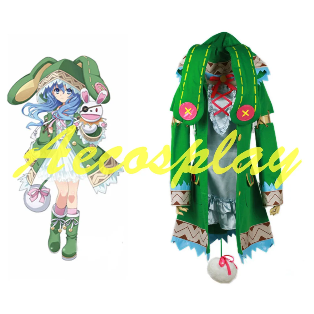 2016-halloween-date-a-live-pp-bear-green-dress-costume-outfit-adult-men