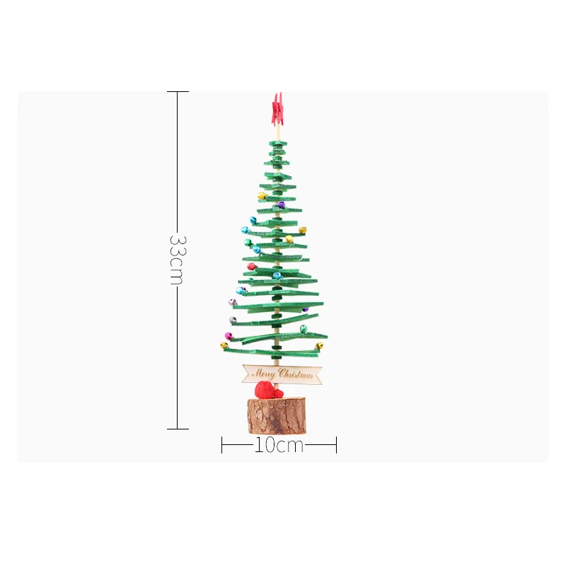 НОВАЯ РОЖДЕСТВЕНСКАЯ мини-елка, рождественское настольное украшение, Рождественский сад, Новогоднее украшение, креативный подарок, мини-елка