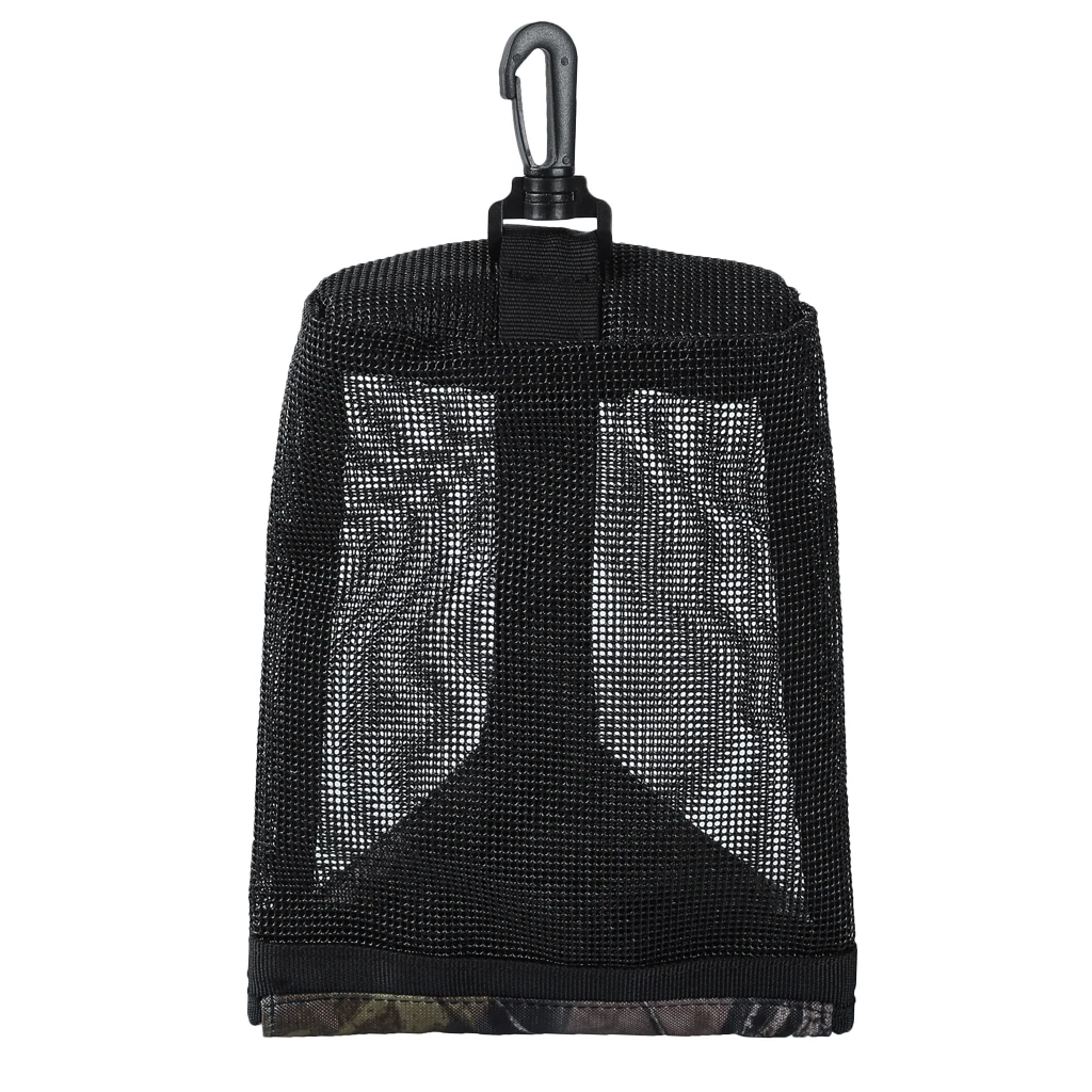 Snorkeling Scuba Diving Dive Weight Pocket Accessories Mesh Pouch Bag with Clip for Camera Drift Hooks Equipment Accessories