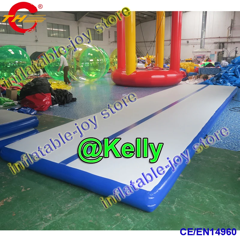 Free Air Shipping 8x2x0.2mh Gymnastics Inflatable Tumble Mattress In