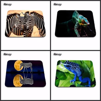 

Zebra And Frog Cheap Luxury Print Gaming Mouse Pad Size 180X220X2MM 250X290X2MM And 25*20cm Lasting Computers Laptops Mouse Pad