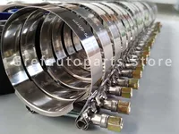 76MM 3" Aluminium Universal Intercooler Turbo Piping Kit with Black Hose T-Coupler - Image 3