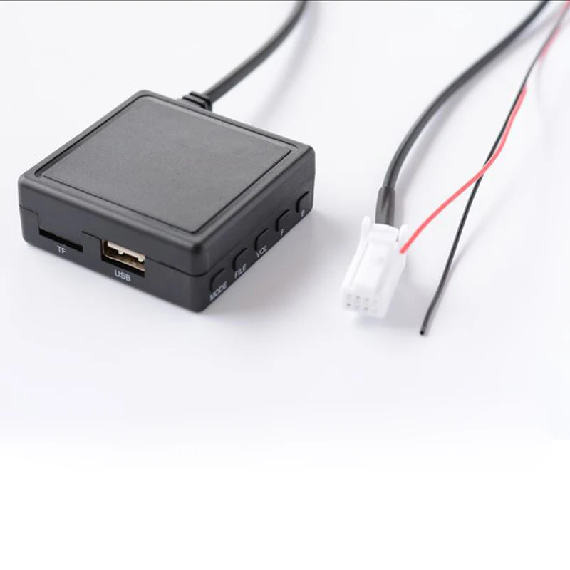 Автомобильный музыкальный радиоприемник Biurlink 8Pin Bluetooth адаптер USB аудиокабель