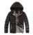 Crianças outwear inverno menino e uma menina quente casaco com capuz roupas de algodão acolchoado crianças jaqueta menino para baixo crianças inverno jaquetas sólidos
