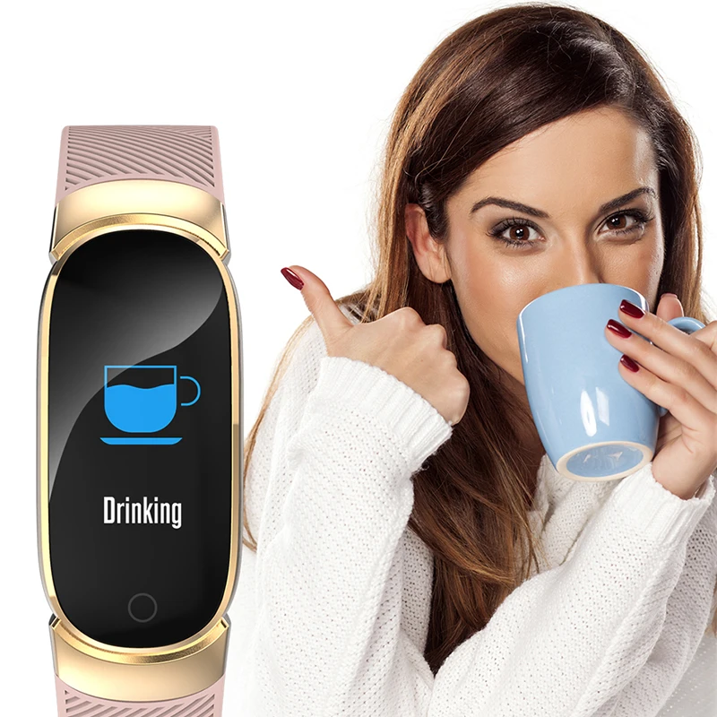 Lige Sport Smart Bracelet Women Men Waterproof Smart Watch Heart Rate Blood Pressure Pedometer Smar-6
