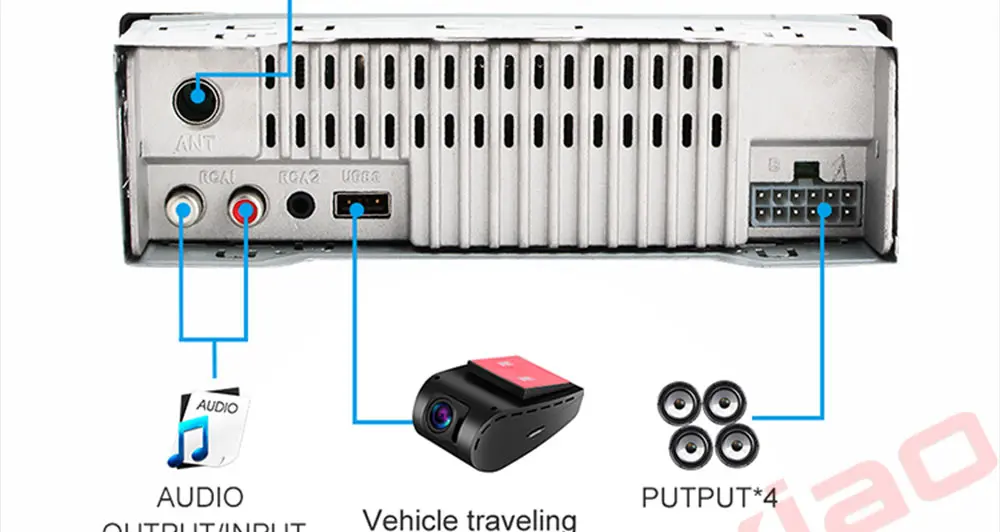 1 din Автомобильный MP3-плеер 12 в Bluetooth автомобильный стерео FM AM радио MP3 аудио плеер 5 в зарядное устройство USB AUX Авто электкан Синг 1 DIN Авторадио