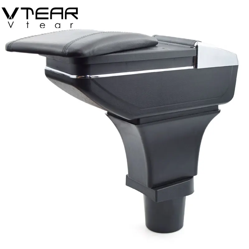 

Vtear for Kia Picanto armrest box central Store content box products interior Armrest Storage car-styling accessories parts