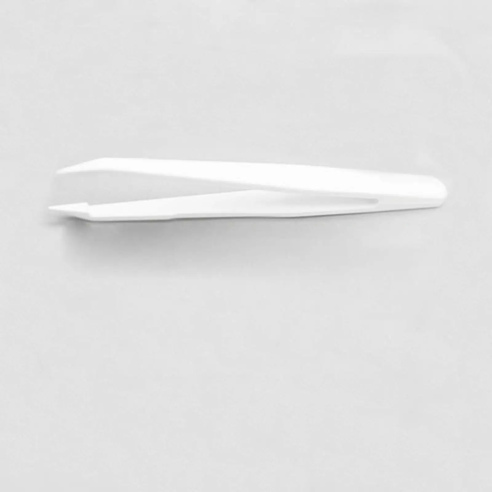 2 PCS 12cm Length White Blunt-ended Forceps Western Blot WB Tweezers