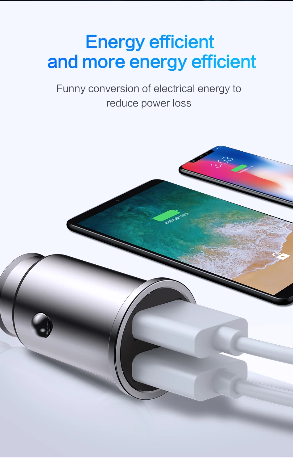 Автомобильное зарядное устройство SmartDevil USB мобильный телефон планшет GPS 4.8A