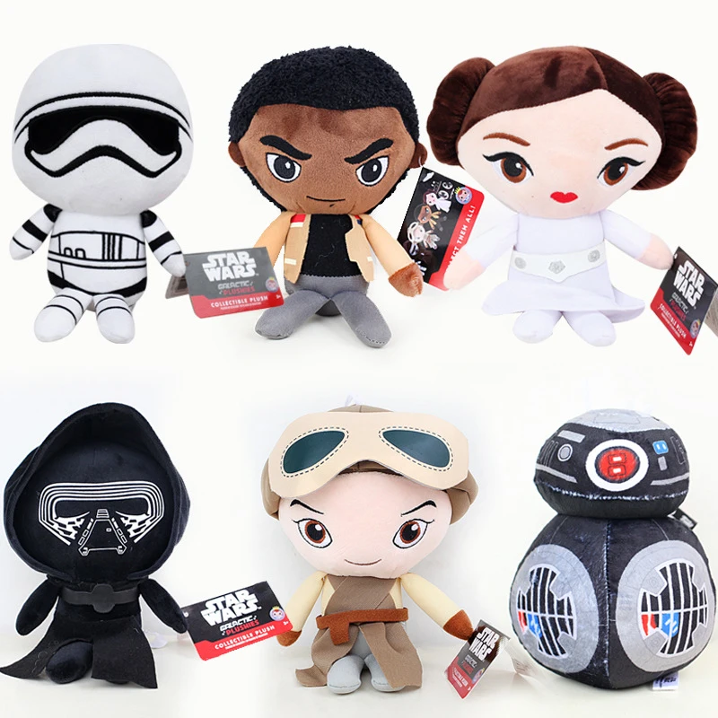

Movie Star Wars 8 Plush Toys Set Dolls for Collection
