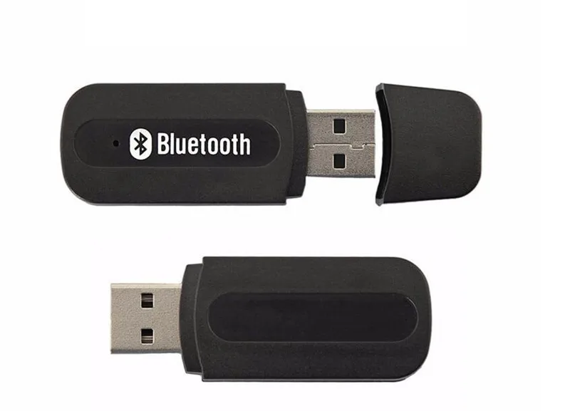 500 компл./лот USB Беспроводной Bluetooth 3.5 мм Музыка аудио автомобиля гарнитура приемник адаптер