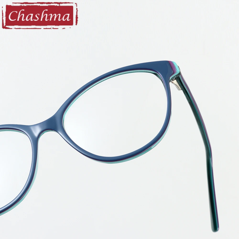 Брендовые ацетатные очки Chashma для маленького лица трендовые стильные студентов