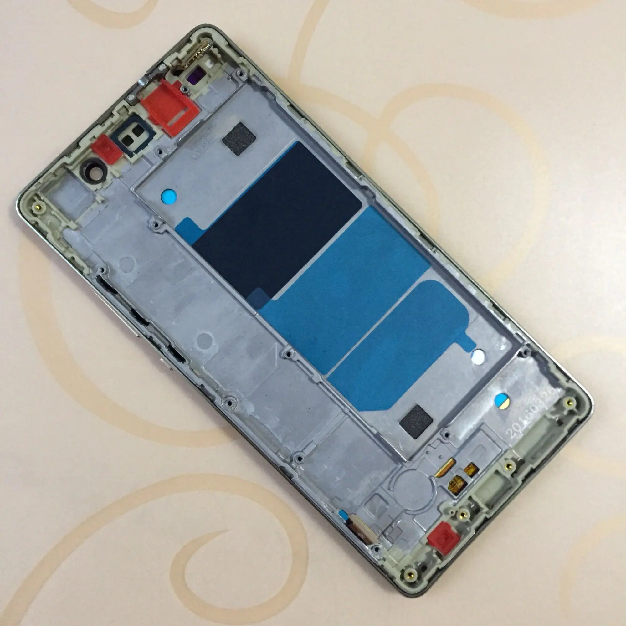 For Huawei Ascend P8 Lite Touch Screen Digitizer Sensor Panel Glass + LCD Display Monitor Assembly With Frame | Мобильные телефоны