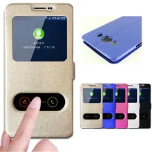 Для samsung J7 чехол с окошком для быстрого просмотра кожаный флип-Стенд чехол для samsung Galaxy J7 чехол SM-J710FN чехол для телефона s Funda