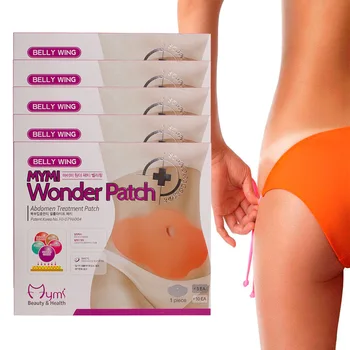

5pcs/set Quick Wonder Slimming Patch Slim Body Belly Patch Abdomen Weight Loss Fat Burning Plasterl StickFace Lift 500sets