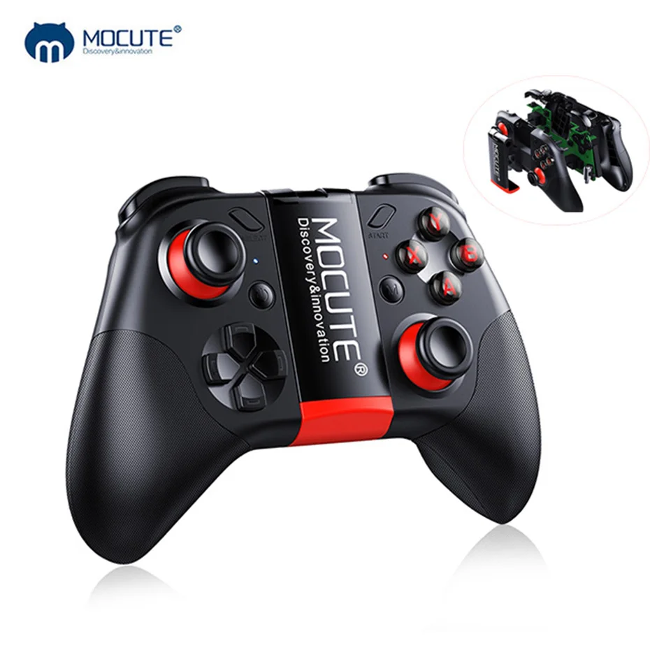 Thermisch Mevrouw compenseren MOCUTE 054 Bluetooth Gamepad Android PC Wireless Remote Controller Crystal  Button Joystick Game Pad for Smartphone VR TV BOX|Gamepads| - AliExpress